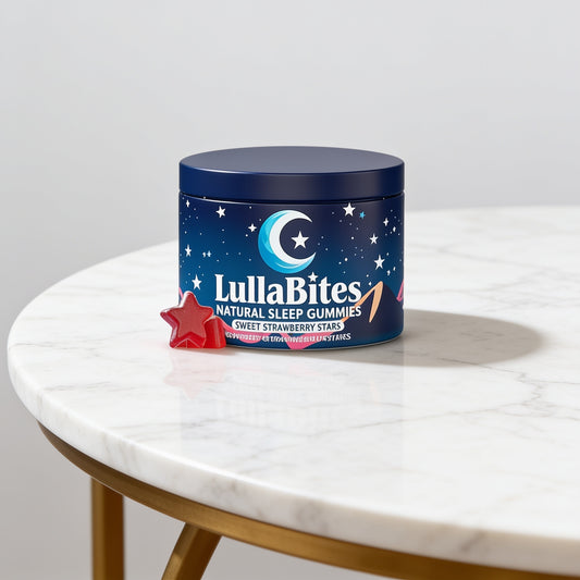 Lullabites Gomitas: Sueño profundo y reparador natural