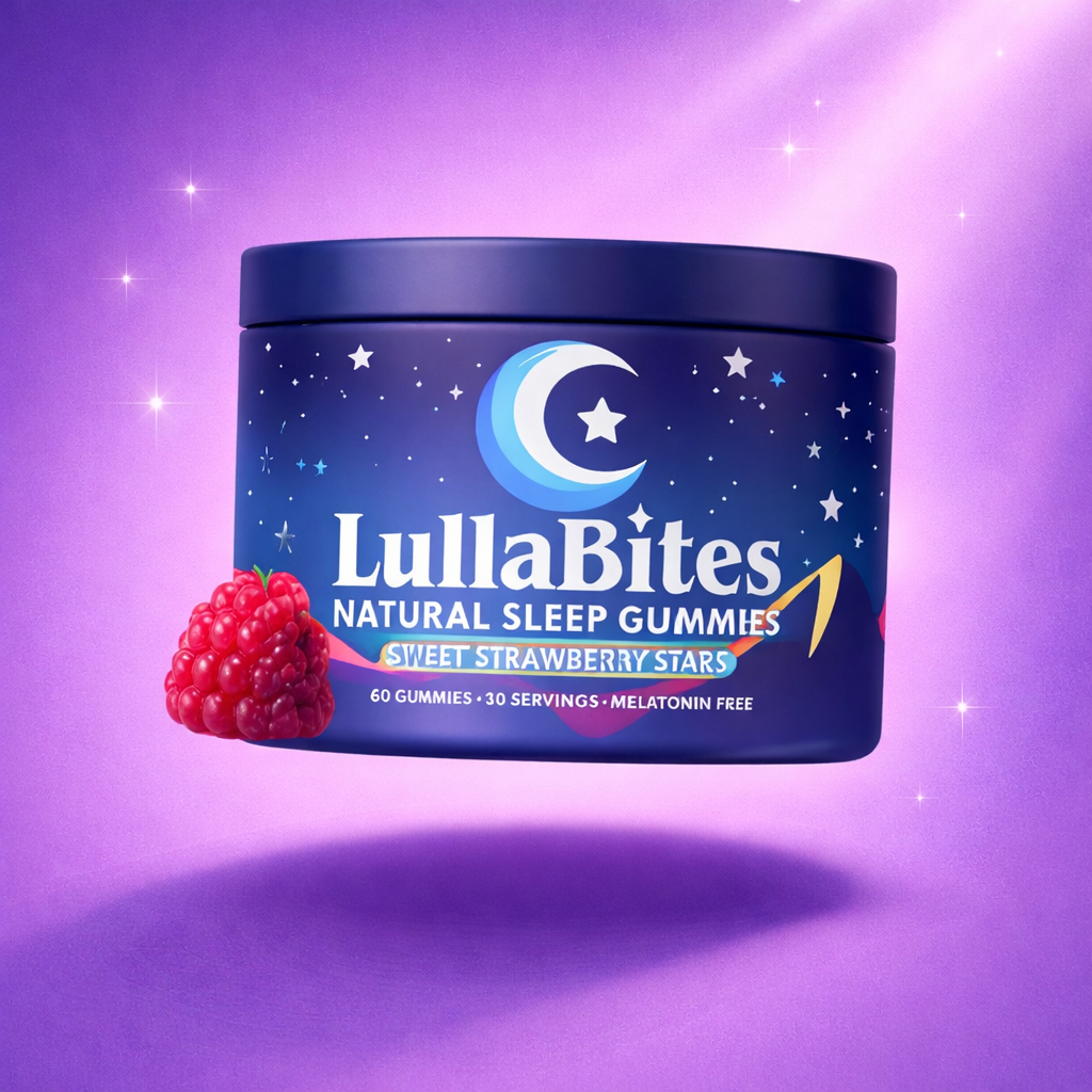 Lullabites Gomitas: Sueño profundo y reparador natural