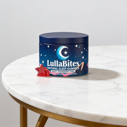 Lullabites Gomitas: Sueño profundo y reparador natural